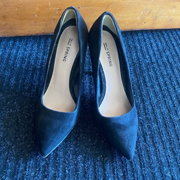 Black High Heels - Stiletto Heel - Spring - Picture 1 of 5